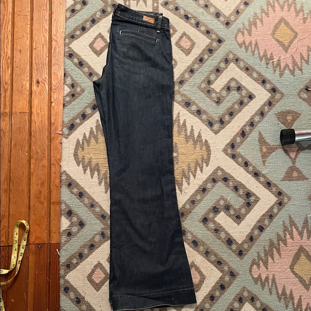 PAIGE Dark Blue Women Jeans